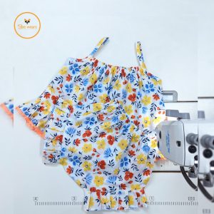 Floral Printed Cotton Baby Nima Set