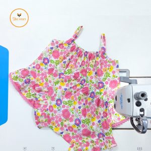 Floral Printed Cotton Baby Nima Set