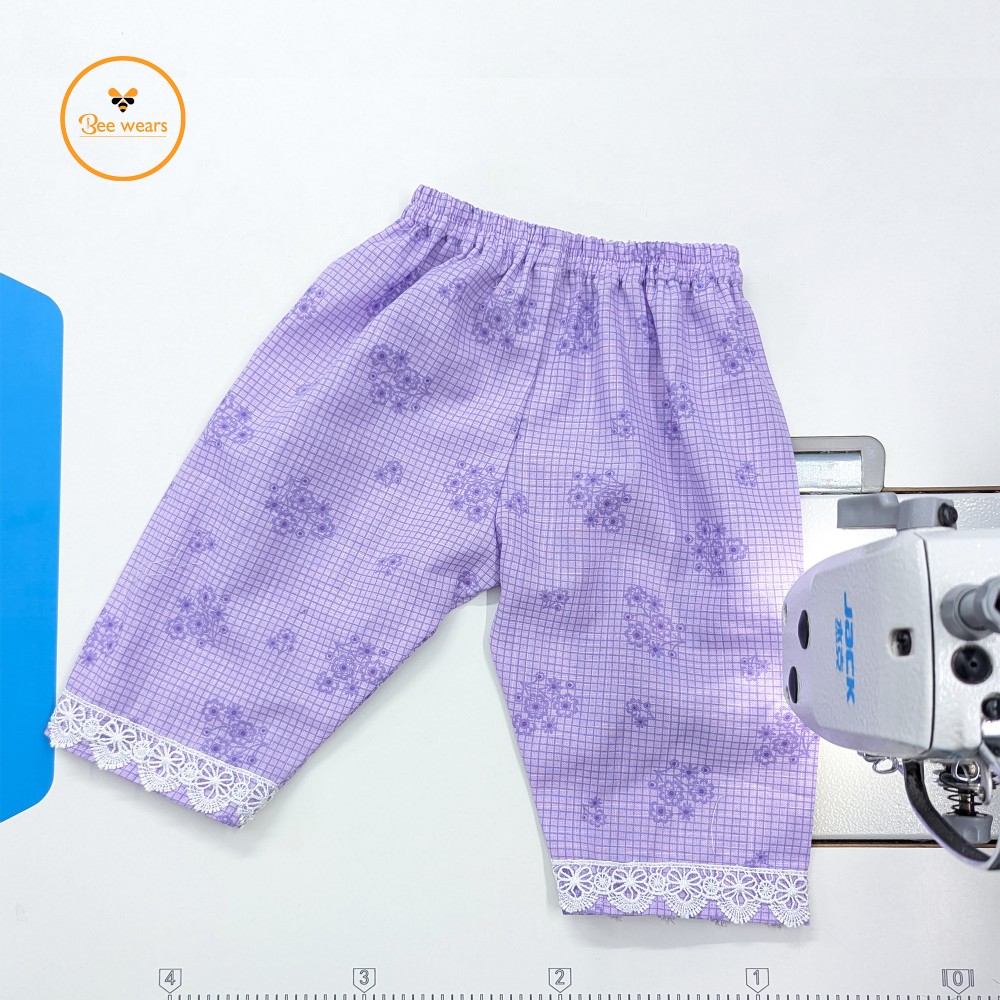 Floral Printed Cotton Baby Two Piece set - Image 3