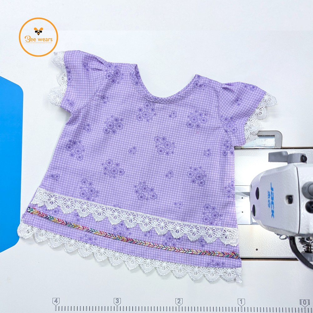 Floral Printed Cotton Baby Two Piece set - Image 2