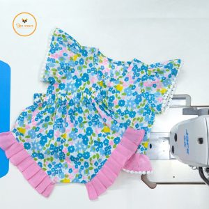 Floral Printed Cotton Baby Nima Set