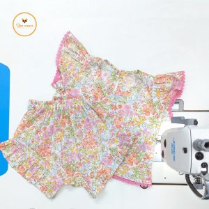 Floral Printed Cotton Baby Nima Set