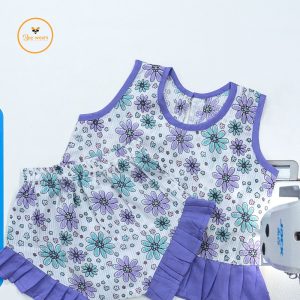 Floral Printed Cotton Baby Nima Set