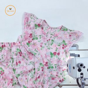 Floral Printed Cotton Baby Nima Set