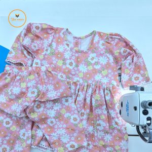 Full Sleeve Cotton Baby Frock set