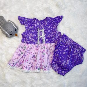 Lavender Blossom Baby Neema Set
