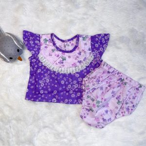 Lavender Blossom Baby Neema Set