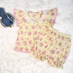 Vintage Pink Blossom Neema Set