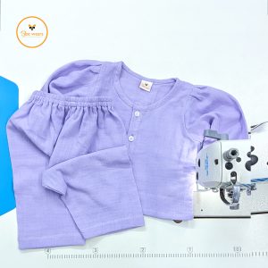 Printed Full Sleeve Co-Ord Set- Muslin Fabric