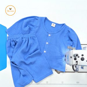Printed Full Sleeve Co-Ord Set- Muslin Fabric