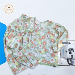 Floral Printed Full Sleeve Cotton Co-Ord Set