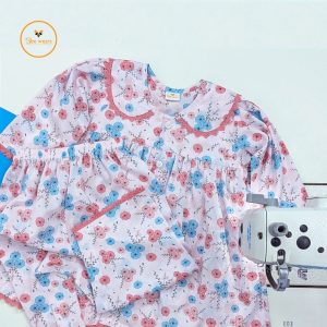 Full Sleeve Cotton Baby Frock set