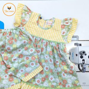 Sunshine Daisy Dress Set